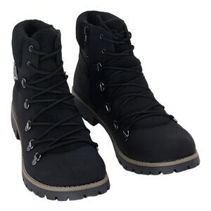 Cliffs by White Mountain Pioneer Lace-Up Ankle Boots Black 11M